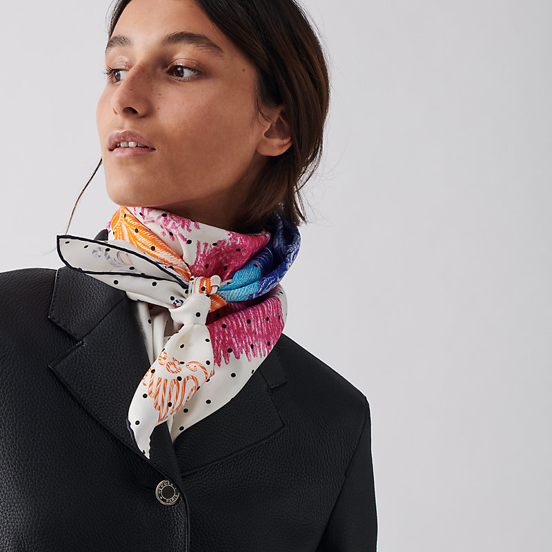 Plumets et Panaches scarf 90 | Hermès USA